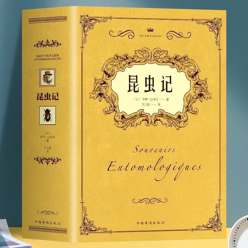 昆虫记 昆虫种类特征习性的昆虫学科普读物 青少年中小学生课外读物详情图