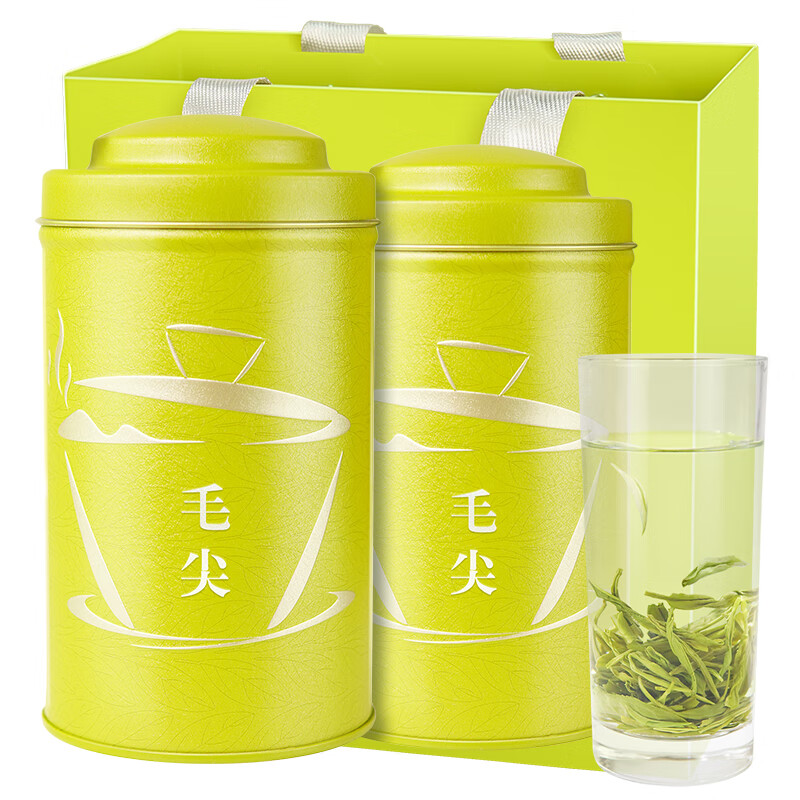 八窨飘雪绿茶茶叶毛尖 2026新茶春茶四川高山茶叶自己喝礼盒送礼品袋250g