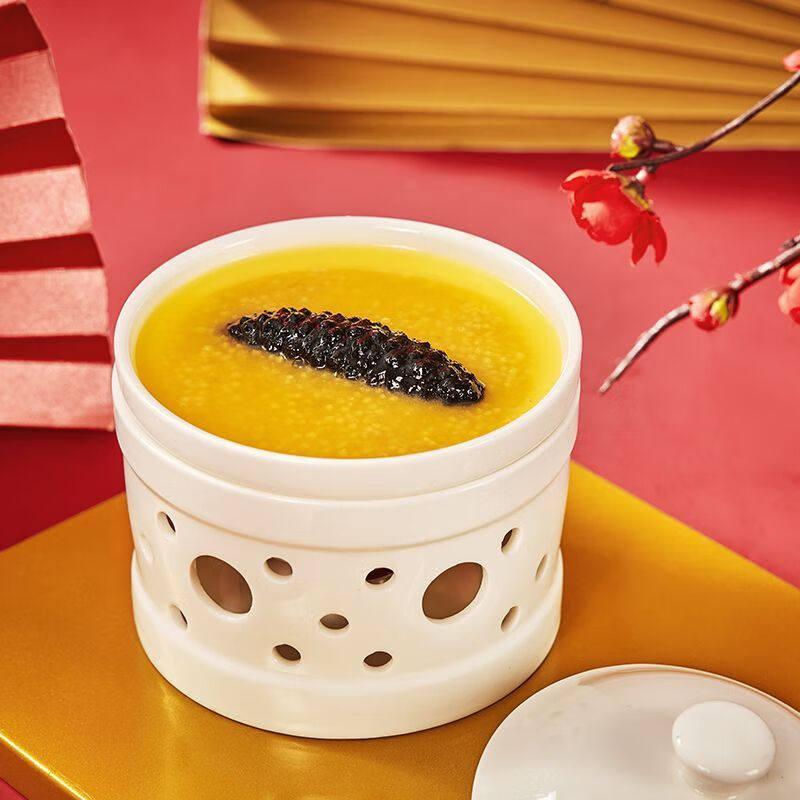 食芳溢滋记金汤海参小米粥加热即食滋补早餐速食营养粥250g*6盒 250g*