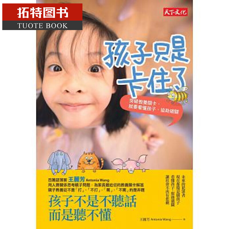 预售 孩子只是卡住了：突破教养关卡，就要看懂孩子、协助破关 台版原版 王丽芳 天下文化