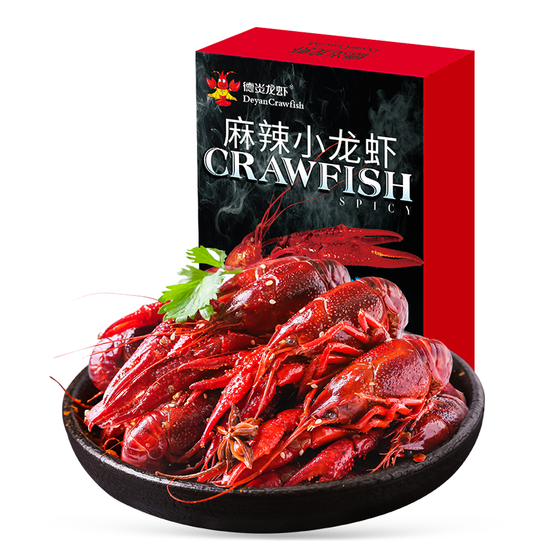 Deyan Crawfish 德炎龙虾 麻辣小龙虾  麻辣味 900g