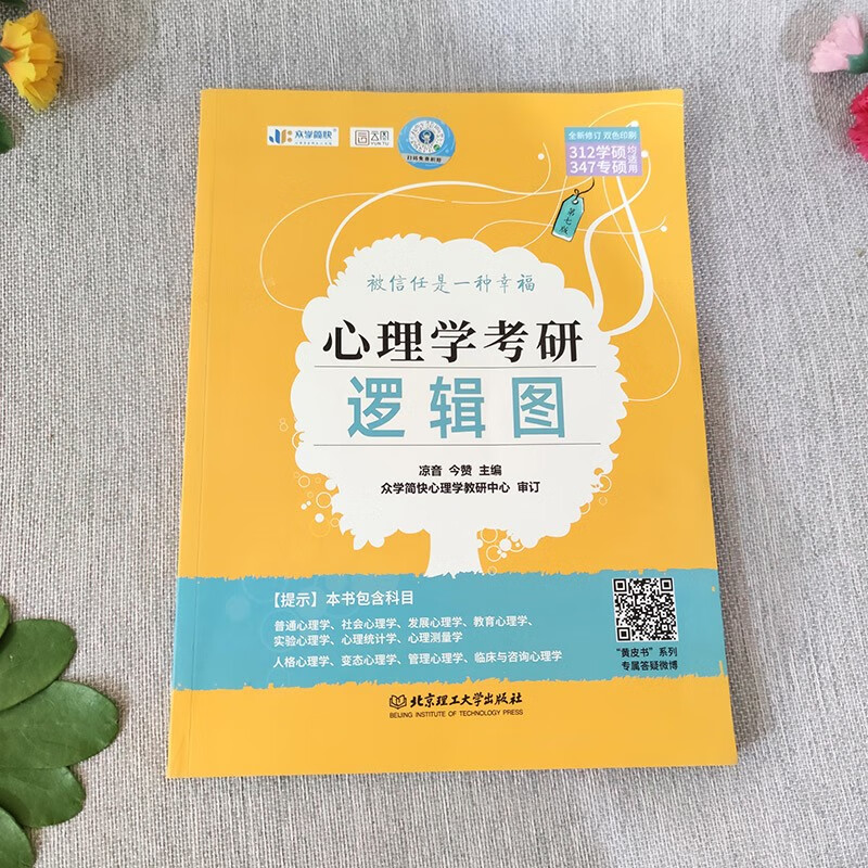 凉音2024考研众学简快心理学 心理学大纲解析下+逻辑图347考研【现货】详情图