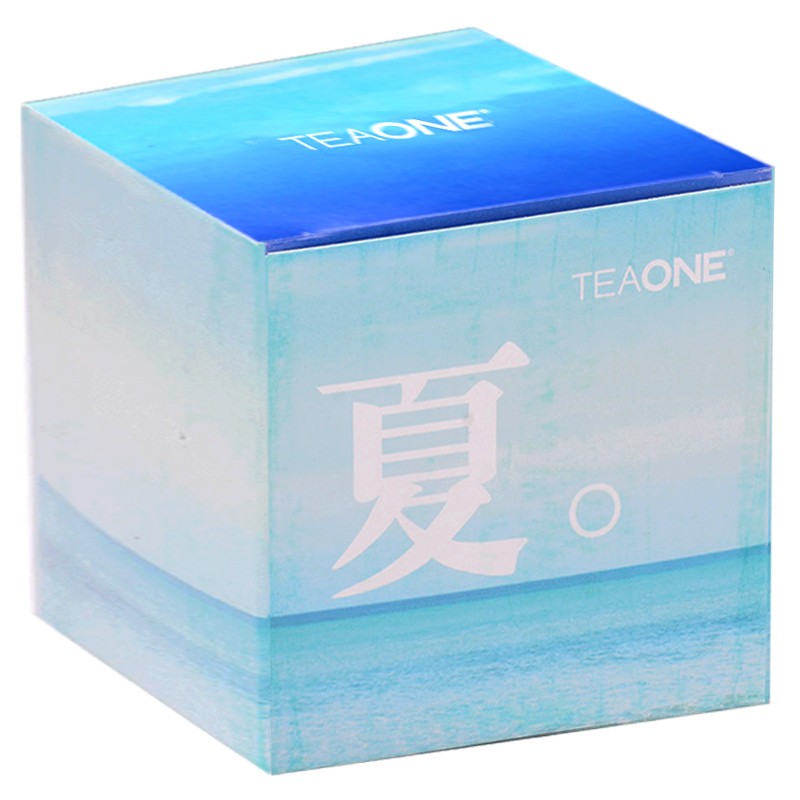 TEAONE 夏天的茶盒子冷泡茶组合装薄荷绿茶冰菊绿茶白茶茉莉花茶
