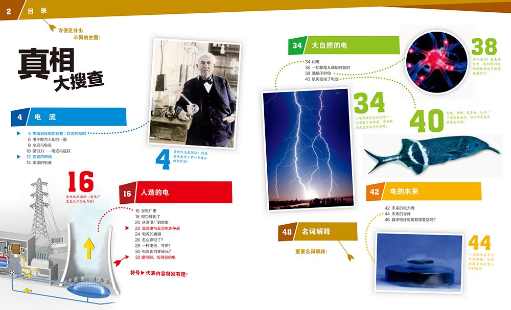 什么是什么 德国少年儿童百科知识全书 珍藏版第3辑 改变世界的电 精装德百系列(WASWAS小学生7-14岁一年级二年级阅读儿童科普科学知识大百科）详情图