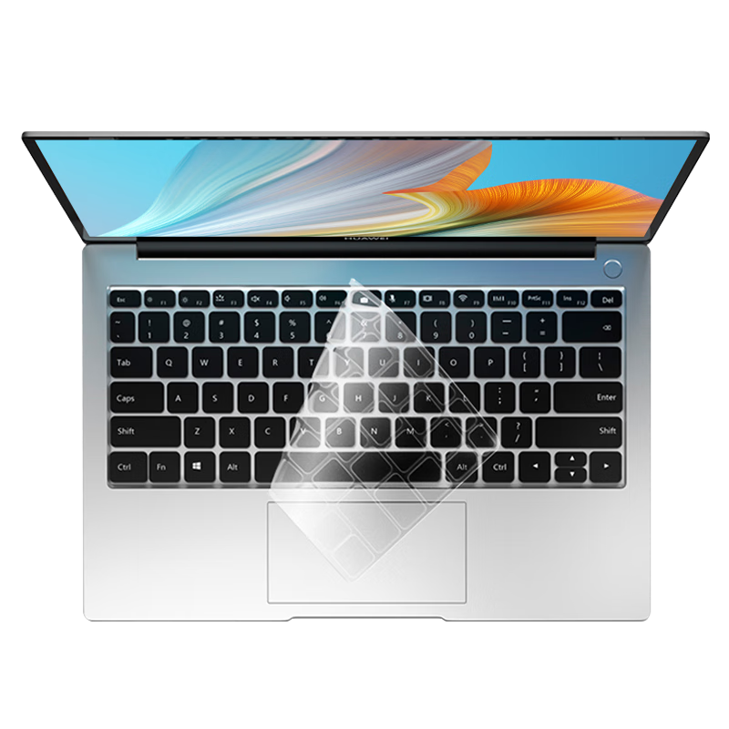 NVV  华为MateBook 14键盘膜2022/2023款MateBook D14/ D14 SE 2022款笔记本电脑保护膜 TPU高透防尘罩KW-3
