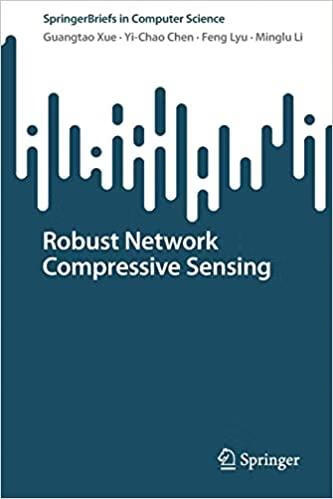 预订 robust network compressive sensing
