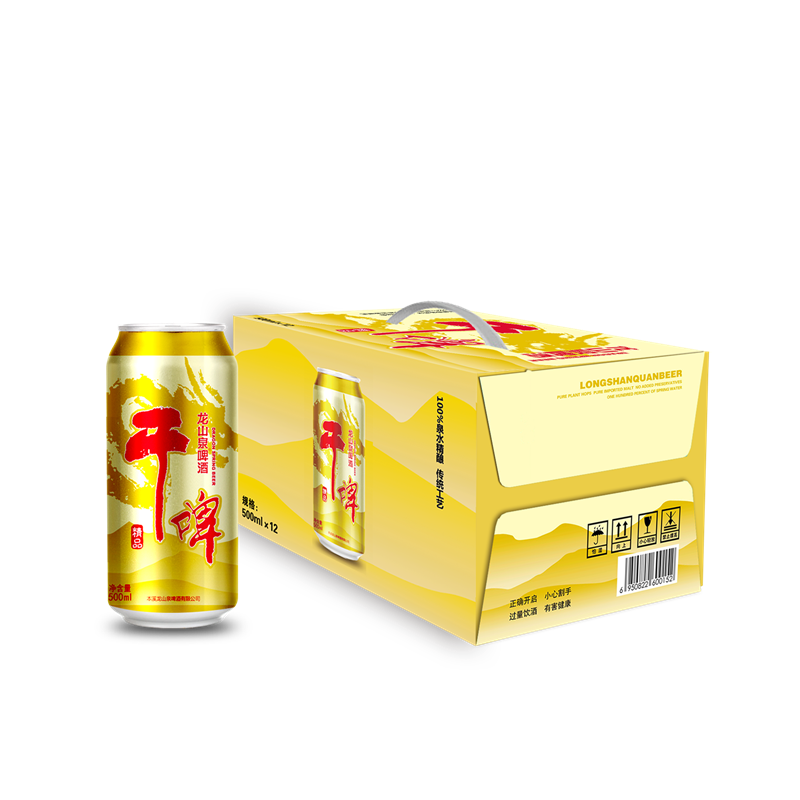 ���ڲ�����DRAGON SPRING/��ɽȪ ��ơ ��װơ�� 500ml 12�� 49.9Ԫ