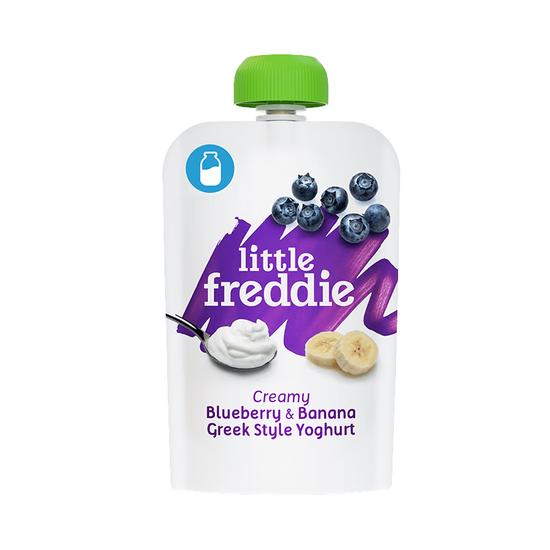 LittleFreddie 小皮 酸奶果泥 英版 3段 蓝莓香蕉味 100g