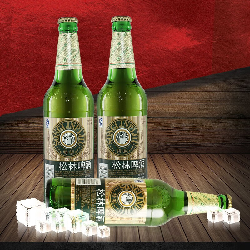 i青海湖东北啤酒松林经典啤酒松林啤酒啤酒组合啤酒 500ml/瓶*6瓶 11