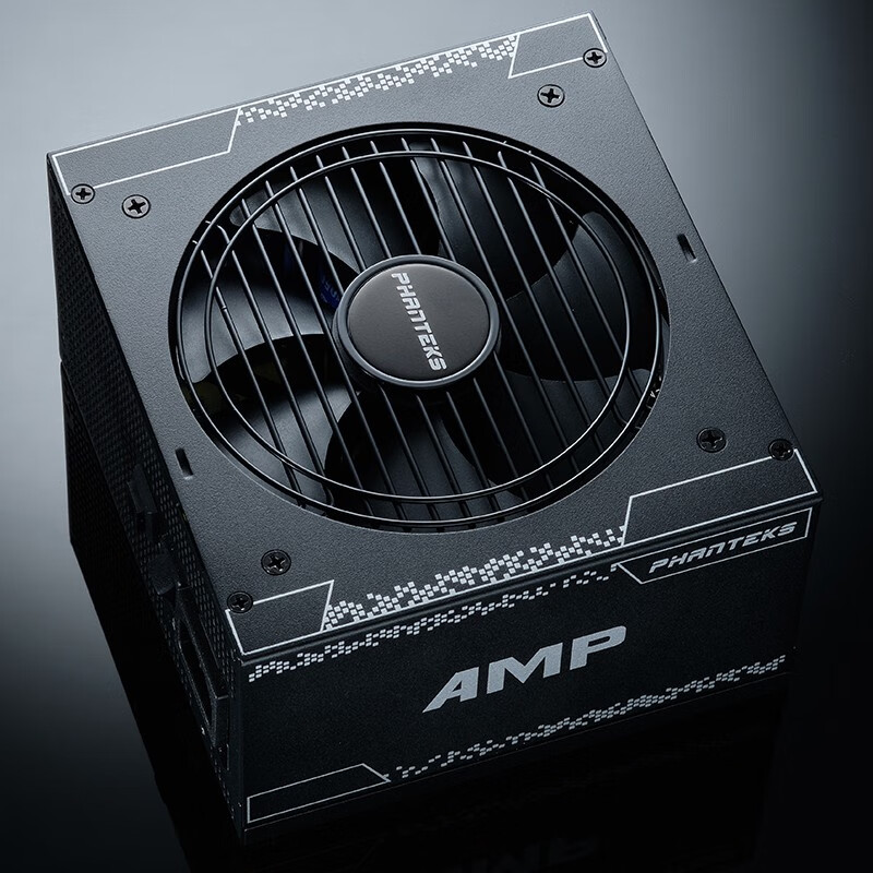 追风者(PHANTEKS) AMP额定550W金牌全模组 台式电脑机箱电源(十年换新/小机身/一键风扇启停/全日系电容)