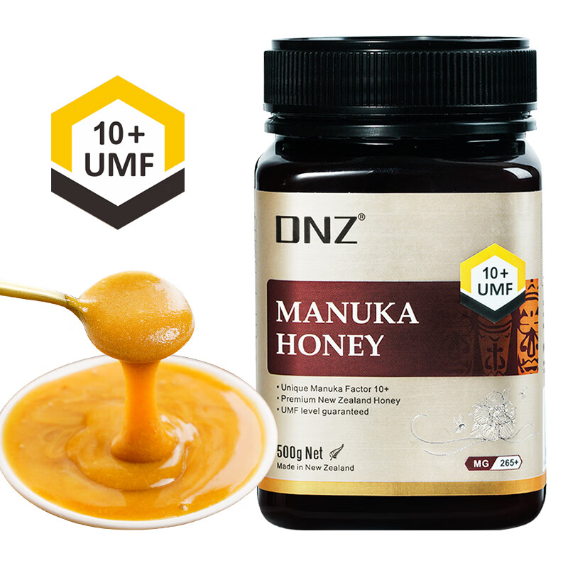 新西兰进口 DNZ高活性麦卢卡蜂蜜UMF10+500g