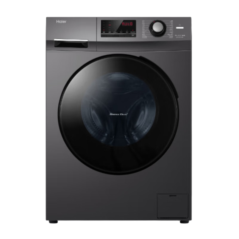 海尔洗衣机全自动变频节能滚筒洗衣机除菌家用10公斤智能双喷淋自编程1.1洗净比 10公斤洗烘一体+超薄嵌入+烘干即穿+空气洗
