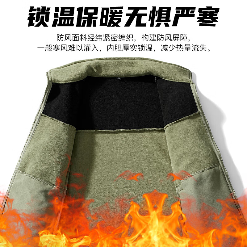JEEP SPIRIT吉普 冲锋外套男女同款情侣三合一两件套夹克外套防风衣棉服 2368两件套/白色 L
