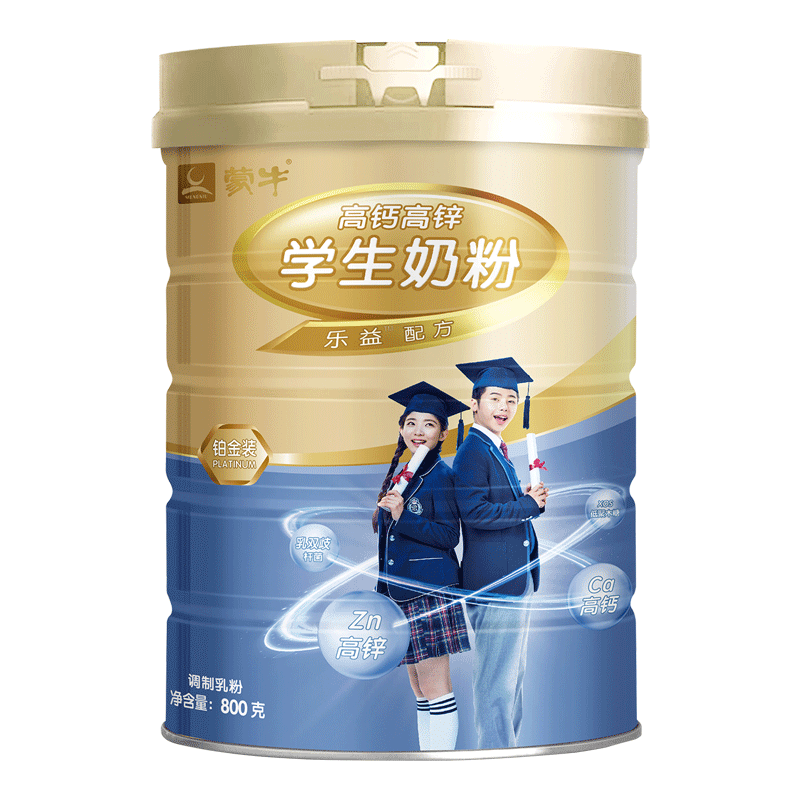 MENGNIU ��ţ ����װ�߸Ƹ�п�̷� 800g*2�� ����Ƭ+����
