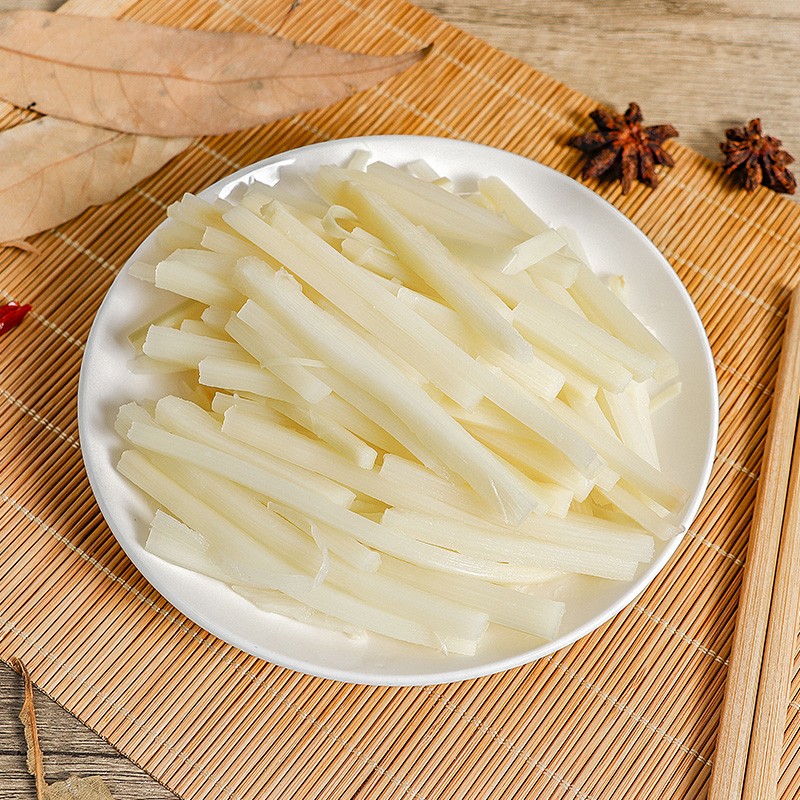 品冠膳食 清水笋丝火锅食材新鲜小竹笋尖嫩春笋丝清水袋装冬笋 清水