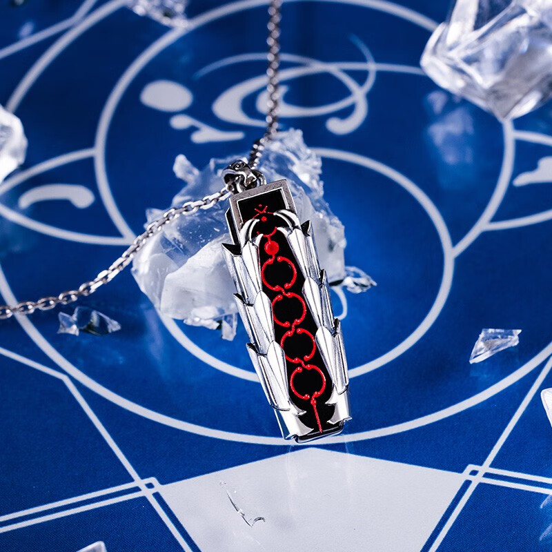 官方ip联名动漫周边吊坠 fgo黑呆saber远坂凛间桐樱卫宫 黑骑士王吊坠