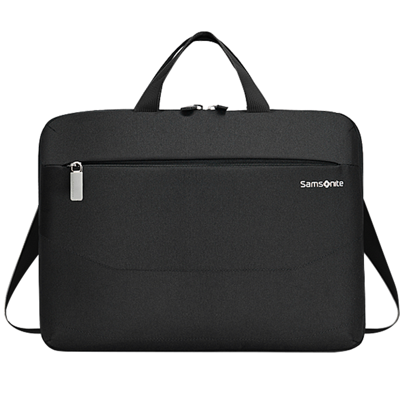 新秀丽（Samsonite）电脑包手提包男女商务背包公文包苹果笔记本电脑包15.6英寸 BP5*09101 黑色 179元