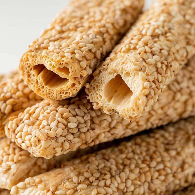 黔甲贞品农家纯手工香酥麦芽糖麻糖棍空心酥糖芝麻杆灶糖棒棒糖果零食