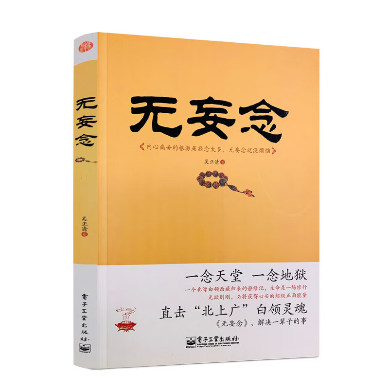 包邮正版 无妄念 内心痛苦的根源是欲念太多 无妄念就没烦恼 吴正清