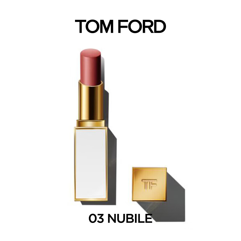 汤姆福特(tom ford)tf白管口红 琉璃焕彩唇膏 tf口红细白管03 07 可