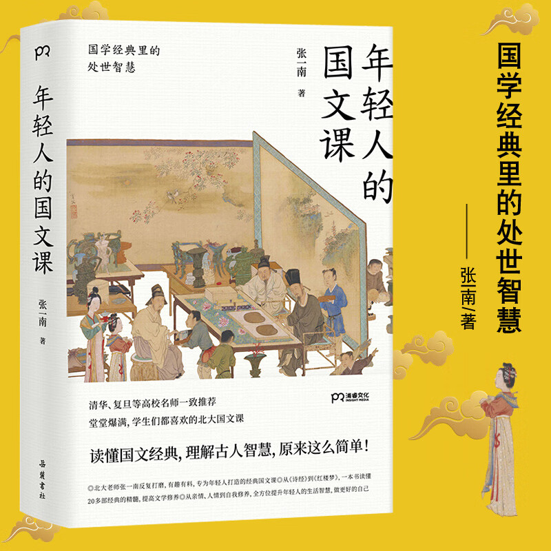 年轻人的国文课 张一南著 国学经典传统文化修养个体价值学会爱人做事思考成功励志书籍