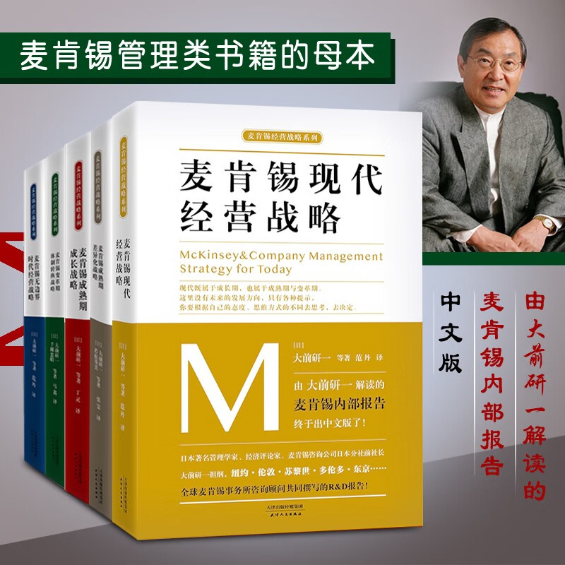 【包邮】麦肯锡经营战略系列丛书（全5册）麦肯锡极简工作法 麦肯锡结构化战略思维 麦肯锡战略管理团队管理法 麦肯锡结构化高效沟通