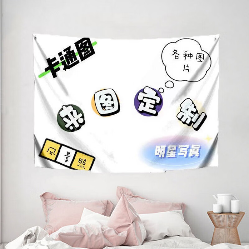 国家队02海报挂布卧室床头墙面装饰墙布宿舍改造布置动漫背景布 来图