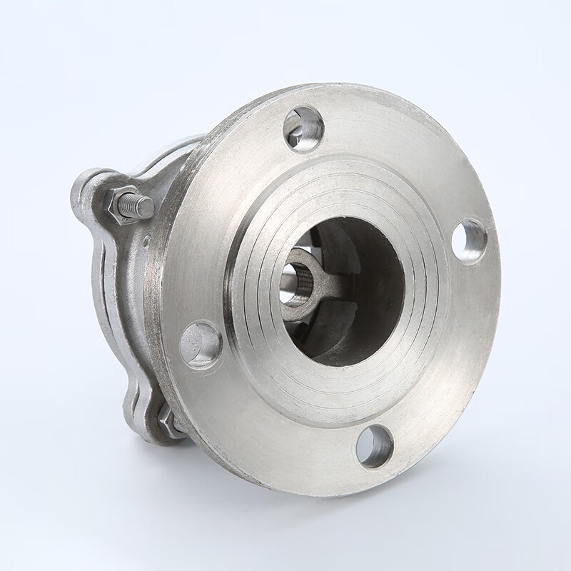 304不锈钢丝扣底阀h42w -6p法兰底阀水泵吸水止回阀升降式底阀 pn6 30