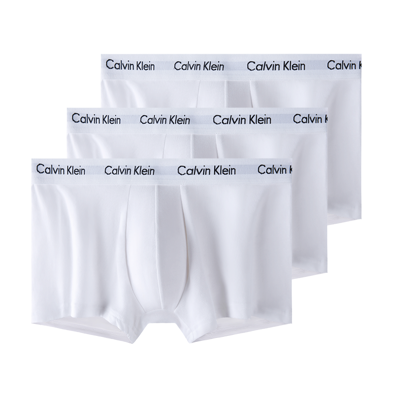 ���ڲ�����Calvin Klein CK ��ʿƽ���ڿ���װ 3��װ ���������� U2664G 100��ɫ M