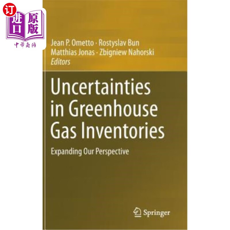 海外直订uncertainties in greenhouse gas inventories: expanding