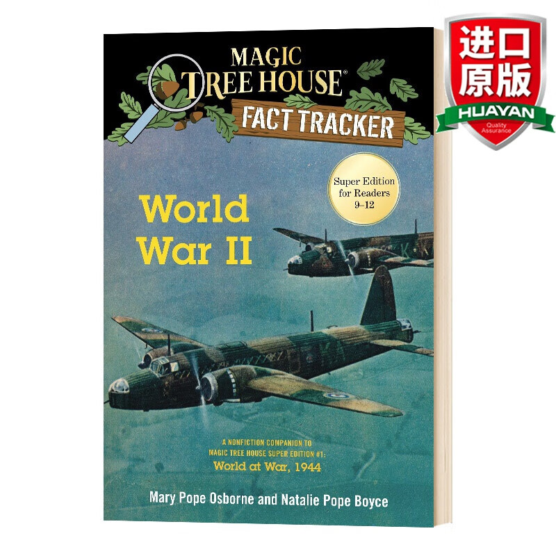 world war ii mthft#36 英文原版 神奇树屋小百科系列36 第二次世界