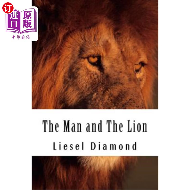 海外直订the man and the lion 人和狮子