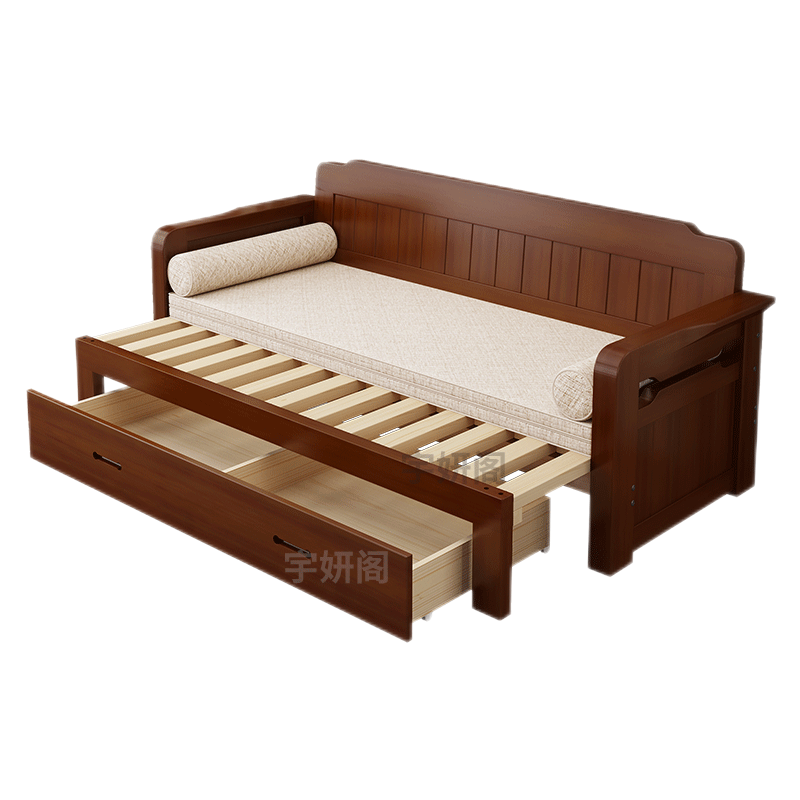 宇妍阁实木沙发床-价格走势、质量保障和设计优雅