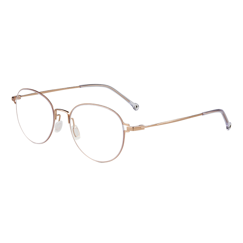 夕陽(yáng)紅老花鏡女遠近兩用防藍光時(shí)尚隱形雙光高清老人老花鏡AX5327 100度