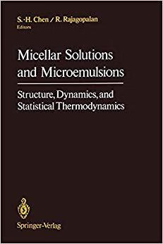 预订 micellar solutions and microemulsions