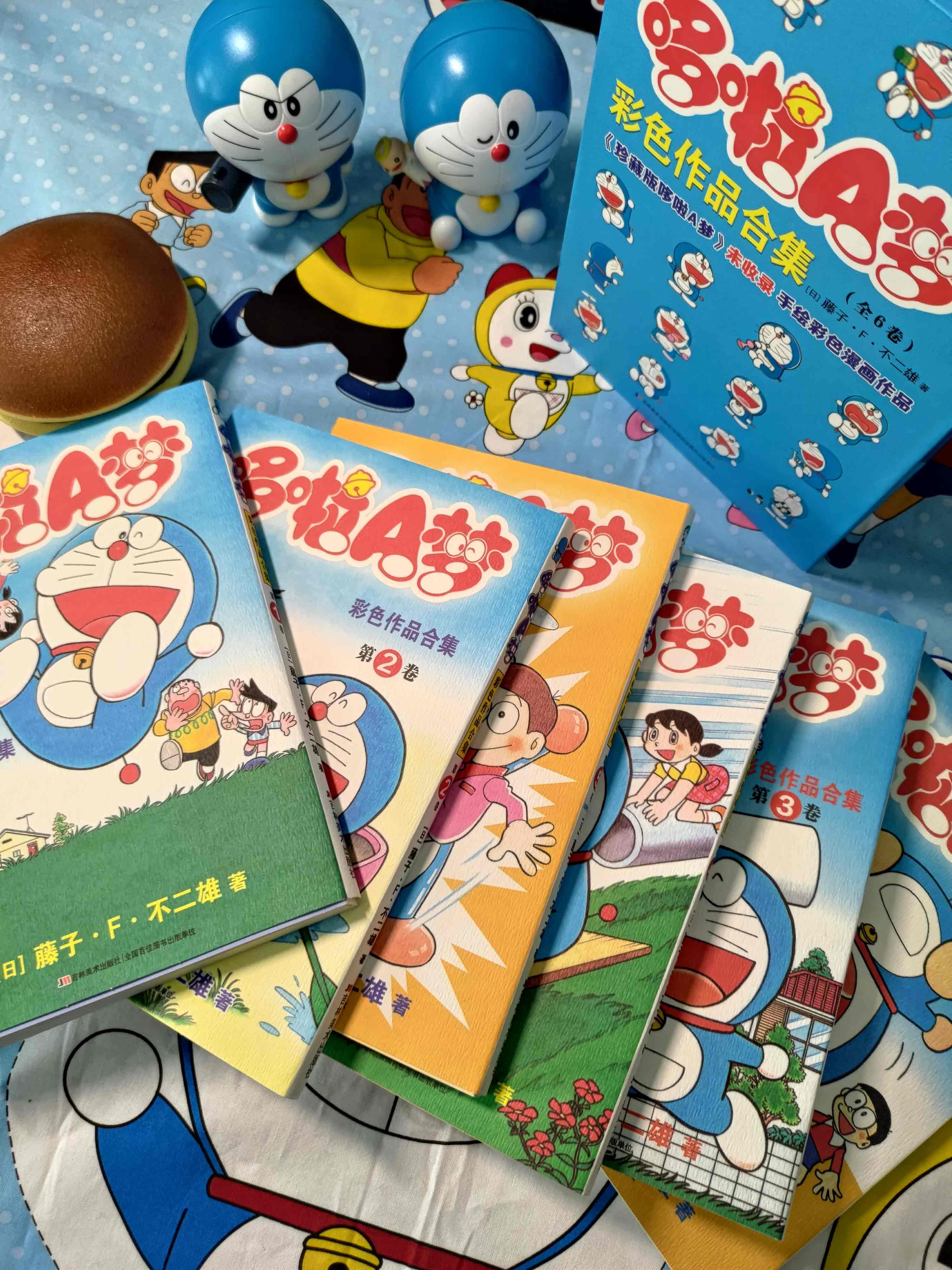 漫画书哆啦a梦彩色作品集全套多啦a梦动漫机器猫日本动漫绘本爆笑校园
