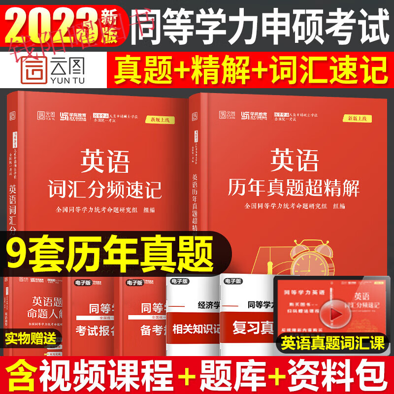 2023年同等学力人员申请硕士学位英语工