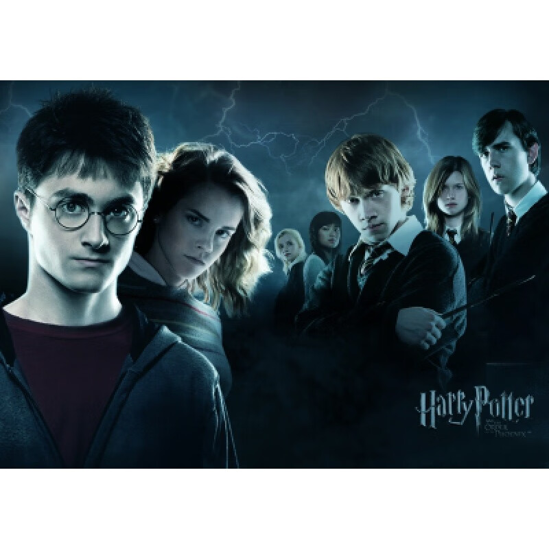 狼天影 哈利波特海报墙贴画经典魔幻周边儿童房超大学生宿舍卧室定制