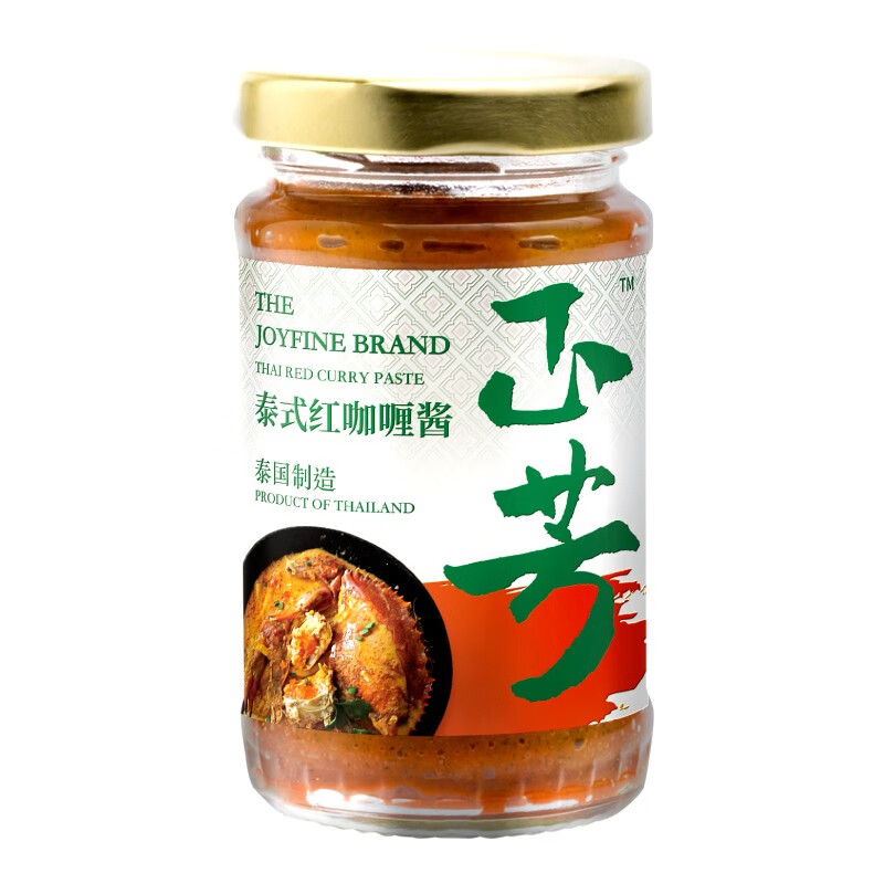 正芳红咖喱 泰国制造 230g 调味酱搭配椰浆泰国菜咖喱鸡