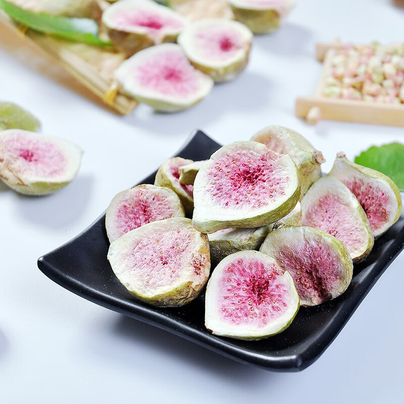 富力悦心 蜜饯果干 无花果干 冻干无花果 休闲零食 特产零食 30g/袋