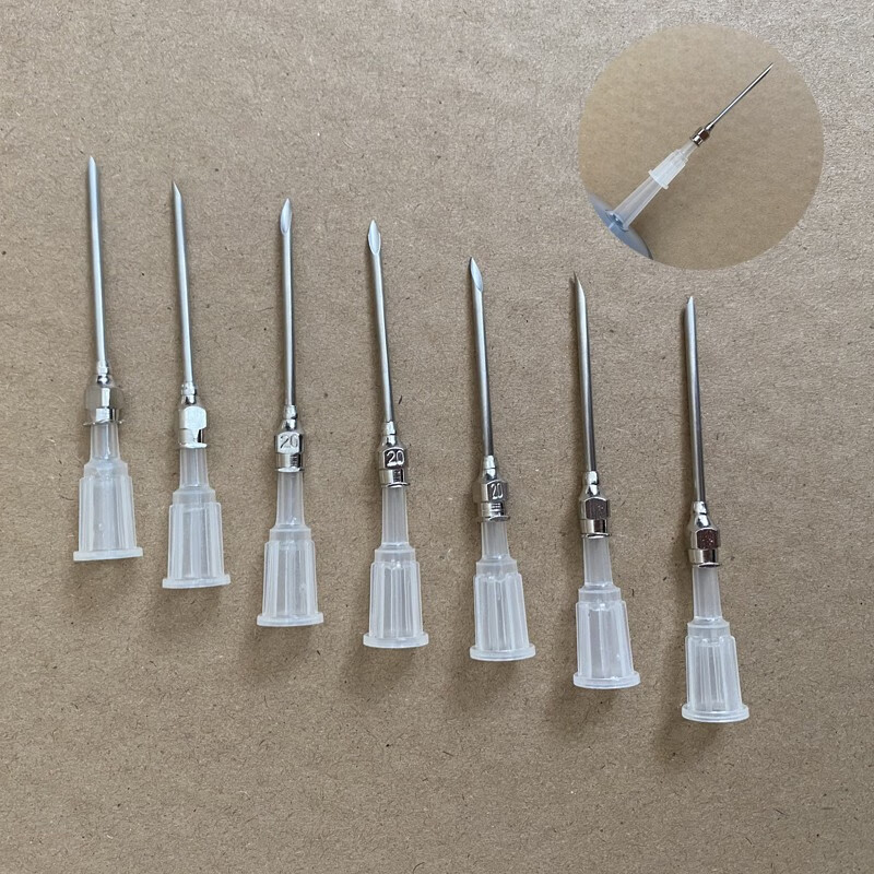 喂水 抽机油 粗口喂食器专用软管 连接管 大号2mm粗铁针头 5套