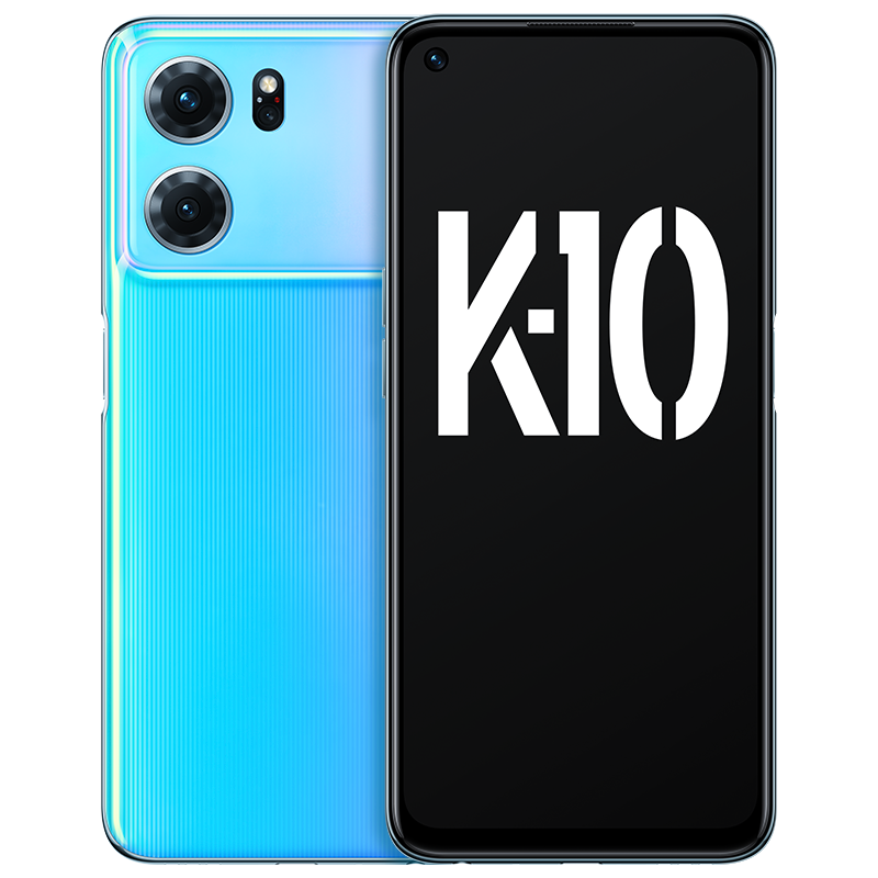 OPPO K10 5G 新品手机天玑 8000-MAX 67W超级闪充 游戏旗舰手机 冰魄蓝套装 12GB+256GB 1979元