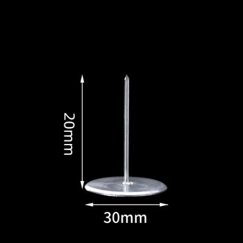 勋狸粑中央空调风管保温棉焊钉镀锌耐高温玻璃棉岩棉保温钉钩钉岩棉焊