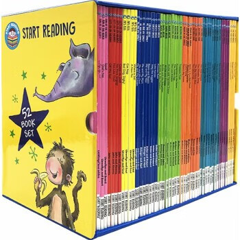 英文Hachette Start Reading 儿童启蒙分级读物 幼儿绘本 4-7岁英语阅读52本
