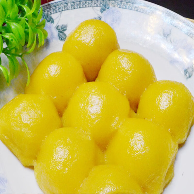 【查干湖馆】守望乡村 东北黄米粘豆包330g(9个装)x3袋 特产 纯手工