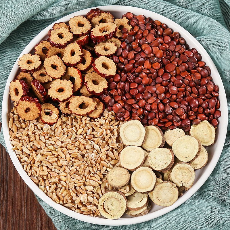 甘麦大枣汤茶甘麦大枣茶400g(可搭配大枣汤酸枣仁浮小麦甘草大红枣伏