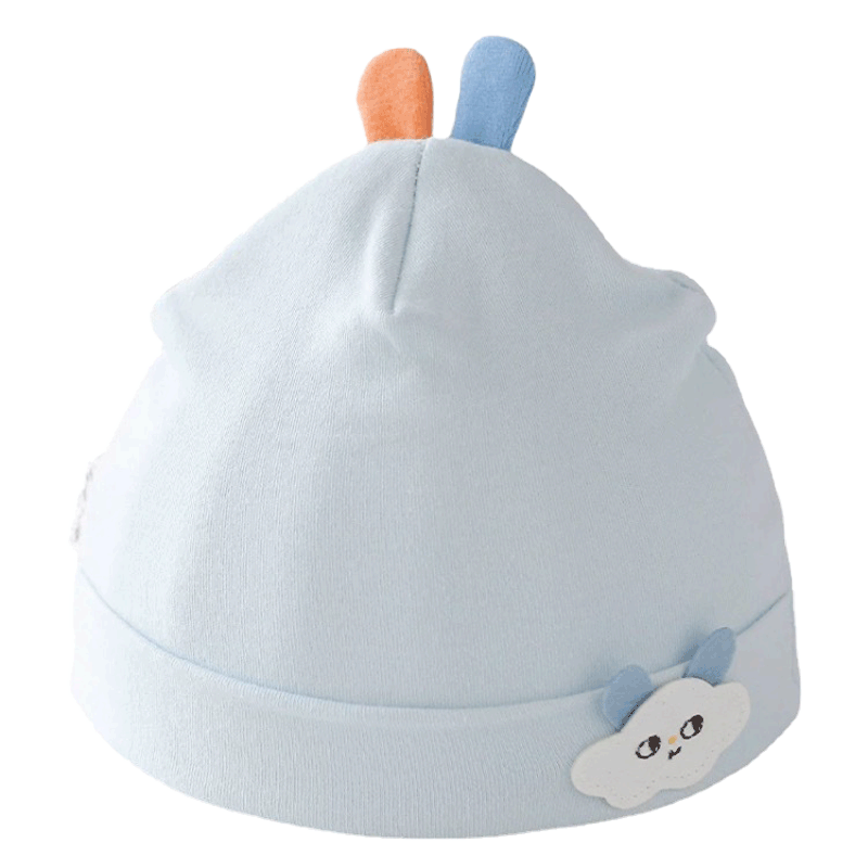 安妮蓓婴儿帽子新生儿胎帽春秋0-3个月虎头帽价格走势推荐