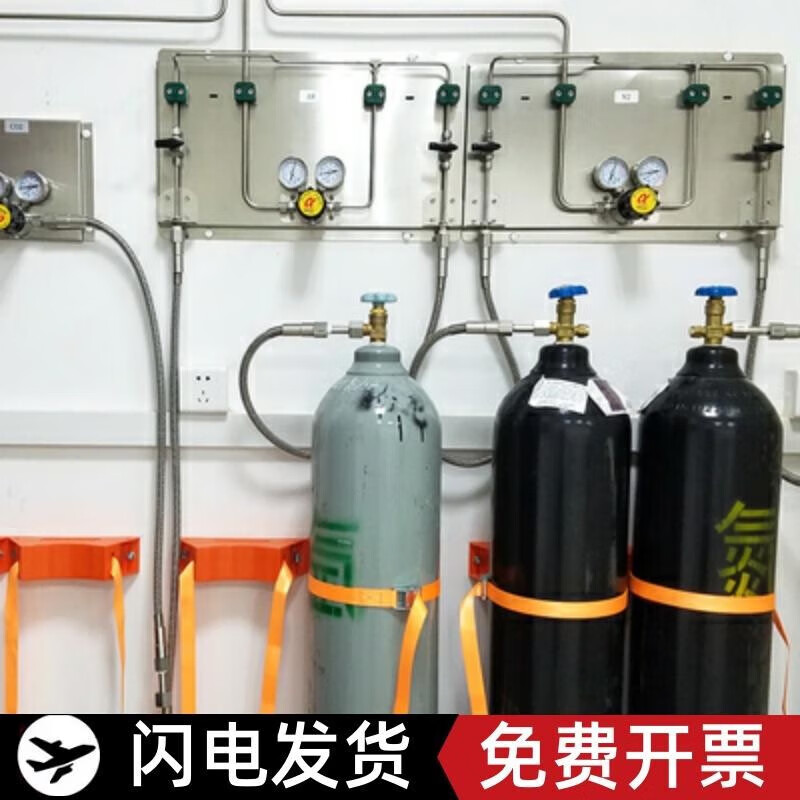 适用望之汐气瓶固定支架实验室氧气瓶防倾倒装置桌边墙固定装药房