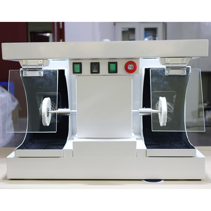 牙科技工抛光机台式口腔基托打磨机双头齿科器械义齿加工厂防尘罩