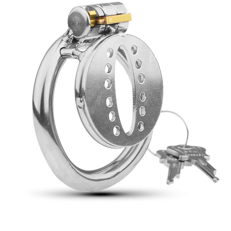 保密发货男用阴茎锁金属贞节锁cb锁另类玩具调教操锁惩罚男奴性工